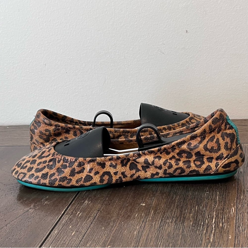 Tieks Leopard Print Leather Flats Womens size 10 - Picture 6 of 11